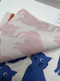 850575 Coton Oxford Non Blanchi Chat Et Chidori[Fabrication De Textile] VANCET Sous-photo