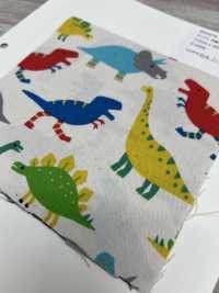 850579 Dinosaure Chaud En Coton Oxford Non Blanchi[Fabrication De Textile] VANCET Sous-photo