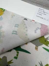 850579 Dinosaure Chaud En Coton Oxford Non Blanchi[Fabrication De Textile] VANCET Sous-photo