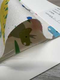 850579 Dinosaure Chaud En Coton Oxford Non Blanchi[Fabrication De Textile] VANCET Sous-photo