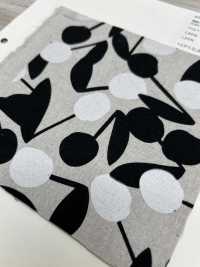 850581 Toile De Lin 80/20 CHERRY POM[Fabrication De Textile] VANCET Sous-photo