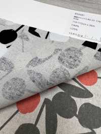 850581 Toile De Lin 80/20 CHERRY POM[Fabrication De Textile] VANCET Sous-photo