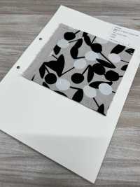 850581 Toile De Lin 80/20 CHERRY POM[Fabrication De Textile] VANCET Sous-photo