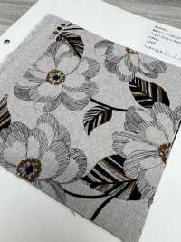 850583 Toile De Lin 80/20 PIVOINE[Fabrication De Textile] VANCET Sous-photo