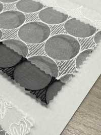 SLC8567 SLC 8567 (Cercle) Dentelle En Organza De Soie[Fabrication De Textile] KOYAMA Sous-photo