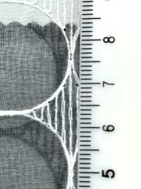 SLC8567 SLC 8567 (Cercle) Dentelle En Organza De Soie[Fabrication De Textile] KOYAMA Sous-photo
