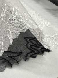 SLC11296 SLC11296 (Botanique) Dentelle En Organza De Soie[Fabrication De Textile] KOYAMA Sous-photo