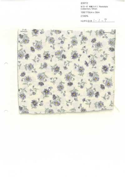 83072 Double gaze coton écru Collection Nostalgia / Shion