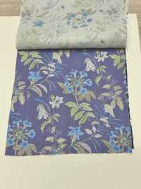 850574 SEVENBERRY® Gazon De Coton Non Blanchi BLEU SOLEIL / Bell Garden[Fabrication De Textile] VANCET Sous-photo