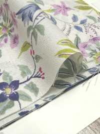 850574 SEVENBERRY® Gazon De Coton Non Blanchi BLEU SOLEIL / Bell Garden[Fabrication De Textile] VANCET Sous-photo