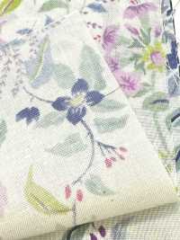 850574 SEVENBERRY® Gazon De Coton Non Blanchi BLEU SOLEIL / Bell Garden[Fabrication De Textile] VANCET Sous-photo