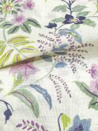 850574 SEVENBERRY® Gazon De Coton Non Blanchi BLEU SOLEIL / Bell Garden[Fabrication De Textile] VANCET Sous-photo