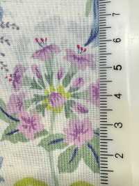 850574 SEVENBERRY® Gazon De Coton Non Blanchi BLEU SOLEIL / Bell Garden[Fabrication De Textile] VANCET Sous-photo
