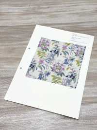 850574 SEVENBERRY® Gazon De Coton Non Blanchi BLEU SOLEIL / Bell Garden[Fabrication De Textile] VANCET Sous-photo