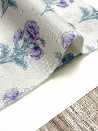 850573 SEVENBERRY® Pelouse De Coton Non Blanchi Bleu Soleil / Fleurs Sauvages[Fabrication De Textile] VANCET Sous-photo