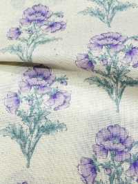 850573 SEVENBERRY® Pelouse De Coton Non Blanchi Bleu Soleil / Fleurs Sauvages[Fabrication De Textile] VANCET Sous-photo