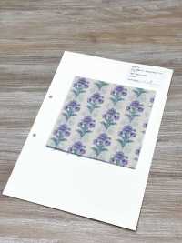 850573 SEVENBERRY® Pelouse De Coton Non Blanchi Bleu Soleil / Fleurs Sauvages[Fabrication De Textile] VANCET Sous-photo