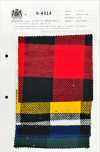 K-4014 Triple Fil Sergé Fuzzy Block Check