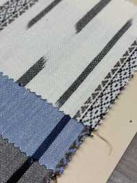 INDIA-472 Ikat[Fabrication De Textile] ARINOBE Sous-photo