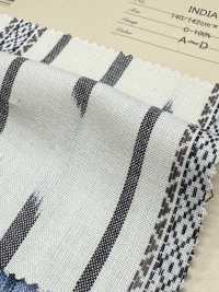 INDIA-472 Ikat[Fabrication De Textile] ARINOBE Sous-photo
