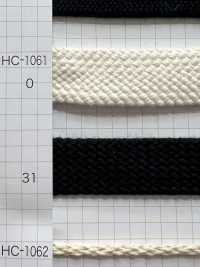 HC-1061 Corde De Coton Plate Extra épaisse Grain De Pierre[Ruban Ruban Cordon] Sans Nom Sous-photo