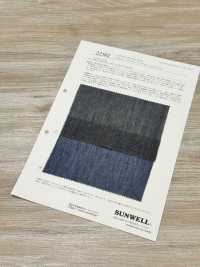 22502 Denim Délavé Transparent Indigo 2,4 Oz[Fabrication De Textile] SUNWELL Sous-photo