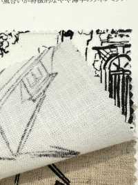 28117 Lin Loomstate Avec Imprimé Paysage Et Traitement Angel Soft[Fabrication De Textile] SUNWELL Sous-photo