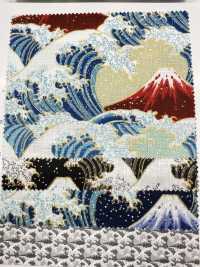 AP61901 Motif Japonais Dobby Glitter (Rond)[Fabrication De Textile] COSMO TEXTILE Sous-photo