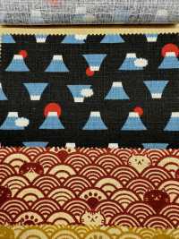 AP32702 FUKUFUKU Mt. Fuji Dobby (Rouleau Rond)[Fabrication De Textile] COSMO TEXTILE Sous-photo
