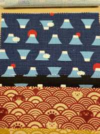 AP32702-DR FUKUFUKU Mt. Fuji Dobby (Plié En Deux)[Fabrication De Textile] COSMO TEXTILE Sous-photo