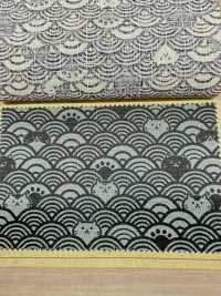 AP41903-DR FUKUFUKU Cat Dobby (Demi-plié)[Fabrication De Textile] COSMO TEXTILE Sous-photo