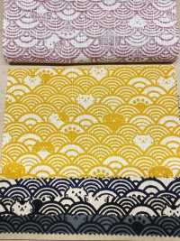 AP41903-DR FUKUFUKU Cat Dobby (Demi-plié)[Fabrication De Textile] COSMO TEXTILE Sous-photo