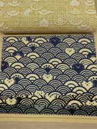 AP41903-DR FUKUFUKU Cat Dobby (Demi-plié)[Fabrication De Textile] COSMO TEXTILE Sous-photo