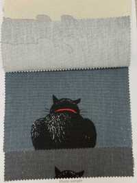 AP52101-DR Kuroneko Oxford (Plié En Deux)[Fabrication De Textile] COSMO TEXTILE Sous-photo