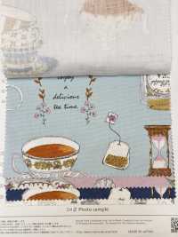 AP55110 Tea Time Oxford (Petit Pain Rond)[Fabrication De Textile] COSMO TEXTILE Sous-photo