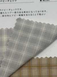 SBT-026 Dobby Check Biologique[Fabrication De Textile] Textiles Kuwamura Sous-photo