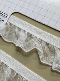 HW-3033 Ruban Extensible à Volants En Organza[Ruban Ruban Cordon] Sans Nom Sous-photo
