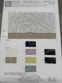 KKC536 Teinture Sergée Jacquard[Fabrication De Textile] Uni Textile(Atelier Komon) Sous-photo