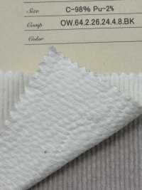 A-8135 Velours Côtelé Seersucker Extensible En Coton 11w[Fabrication De Textile] ARINOBE Sous-photo