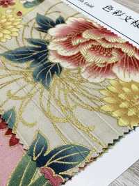 AP55901 Satin Flammé à Motifs Colorés (Rouleau Rond)[Fabrication De Textile] COSMO TEXTILE Sous-photo