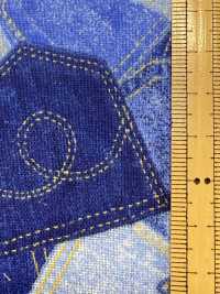 AP25501-DR Double Gaze Style Denim (Pliée En Deux)[Fabrication De Textile] COSMO TEXTILE Sous-photo
