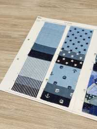 AP25501-DR Double Gaze Style Denim (Pliée En Deux)[Fabrication De Textile] COSMO TEXTILE Sous-photo