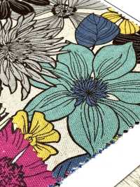 AP55803-DR Toile à Fleurs C/L (Pliée En Deux)[Fabrication De Textile] COSMO TEXTILE Sous-photo