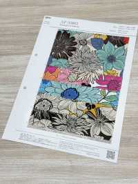 AP55803-DR Toile à Fleurs C/L (Pliée En Deux)[Fabrication De Textile] COSMO TEXTILE Sous-photo