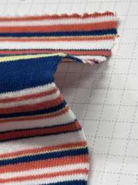SD0174 Fil à Fils Ouverts 20/1, Rayures Horizontales Multiples Teintes En Fil[Fabrication De Textile] SHIBAYA Sous-photo
