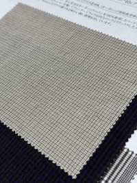 14394 Coton Biologique 40 Fils, Drap Fin à Carreaux, Finition Lavage Artisanal[Fabrication De Textile] SUNWELL Sous-photo