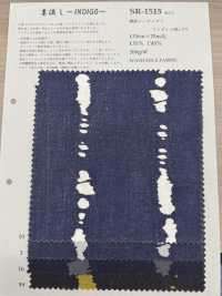 SR-1515 Lin Loomstate X Indigo Flow PT[Fabrication De Textile] KOYAMA Sous-photo