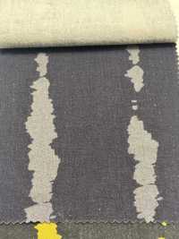 SR-1515 Lin Loomstate X Indigo Flow PT[Fabrication De Textile] KOYAMA Sous-photo