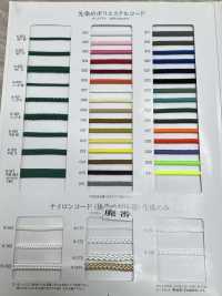 K-401 Cordon En Polyester Teint En Fil, 8 Brins, Moyen[Ruban Ruban Cordon] RIVER Sous-photo