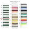 K-240 Cordon polyester teint en fil, plat, fin